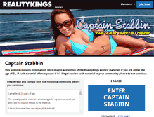 Tablet Screenshot of captainstabbin.com